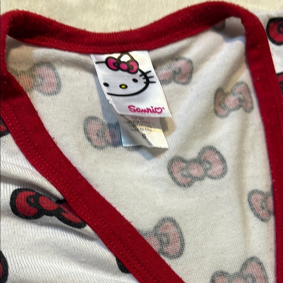 Hello Kitty Cardigan All Over Bow Print - Picture 3 of 5